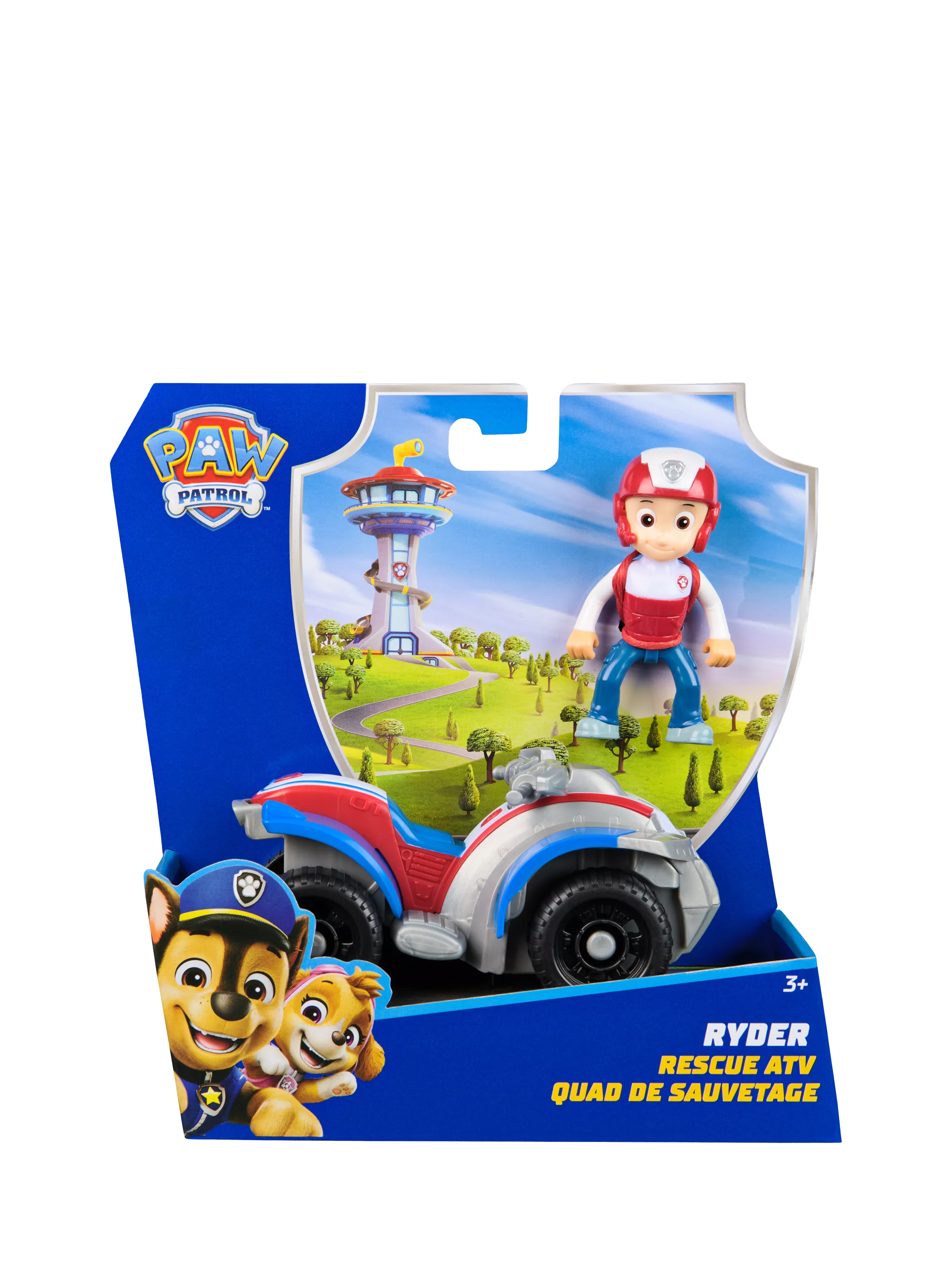 Paw Patrol Ryder Rescue ATV toy (British brand)