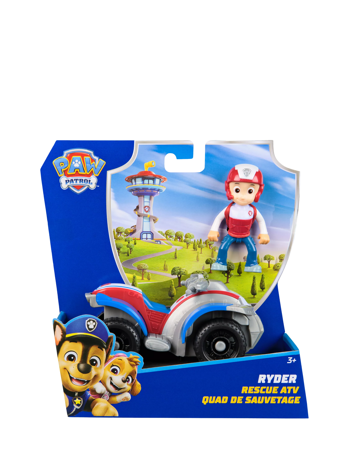 Paw Patrol Ryder Rescue ATV toy (British brand)