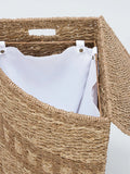 John Lewis natural seagrass corner laundry basket (British brand)