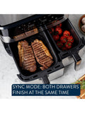 Tefal dual drawer air fryer 8.3L (British brand)