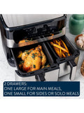 Tefal dual drawer air fryer 8.3L (British brand)