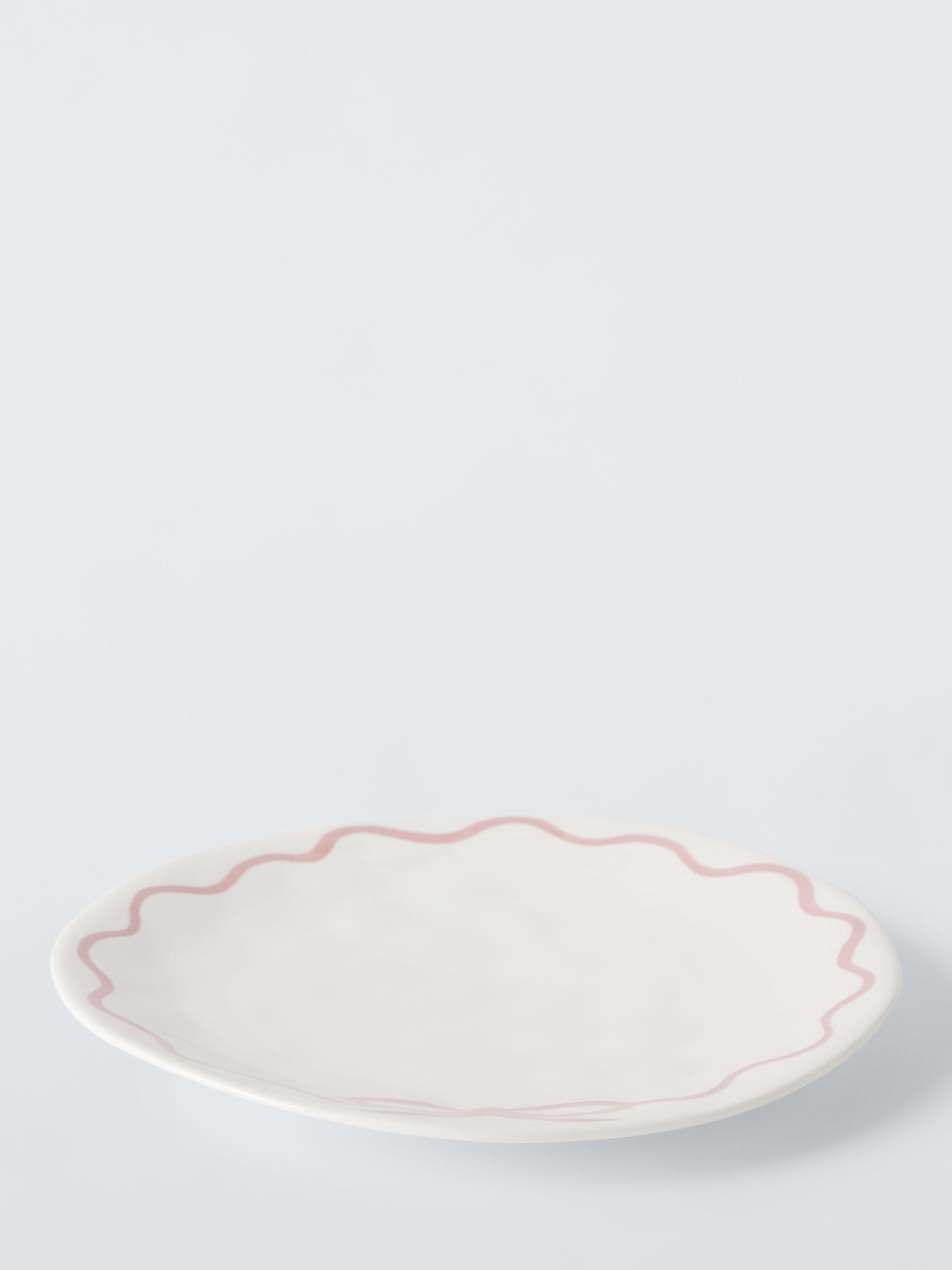 John Lewis Flora Bow pink side plate 20cm, UK version