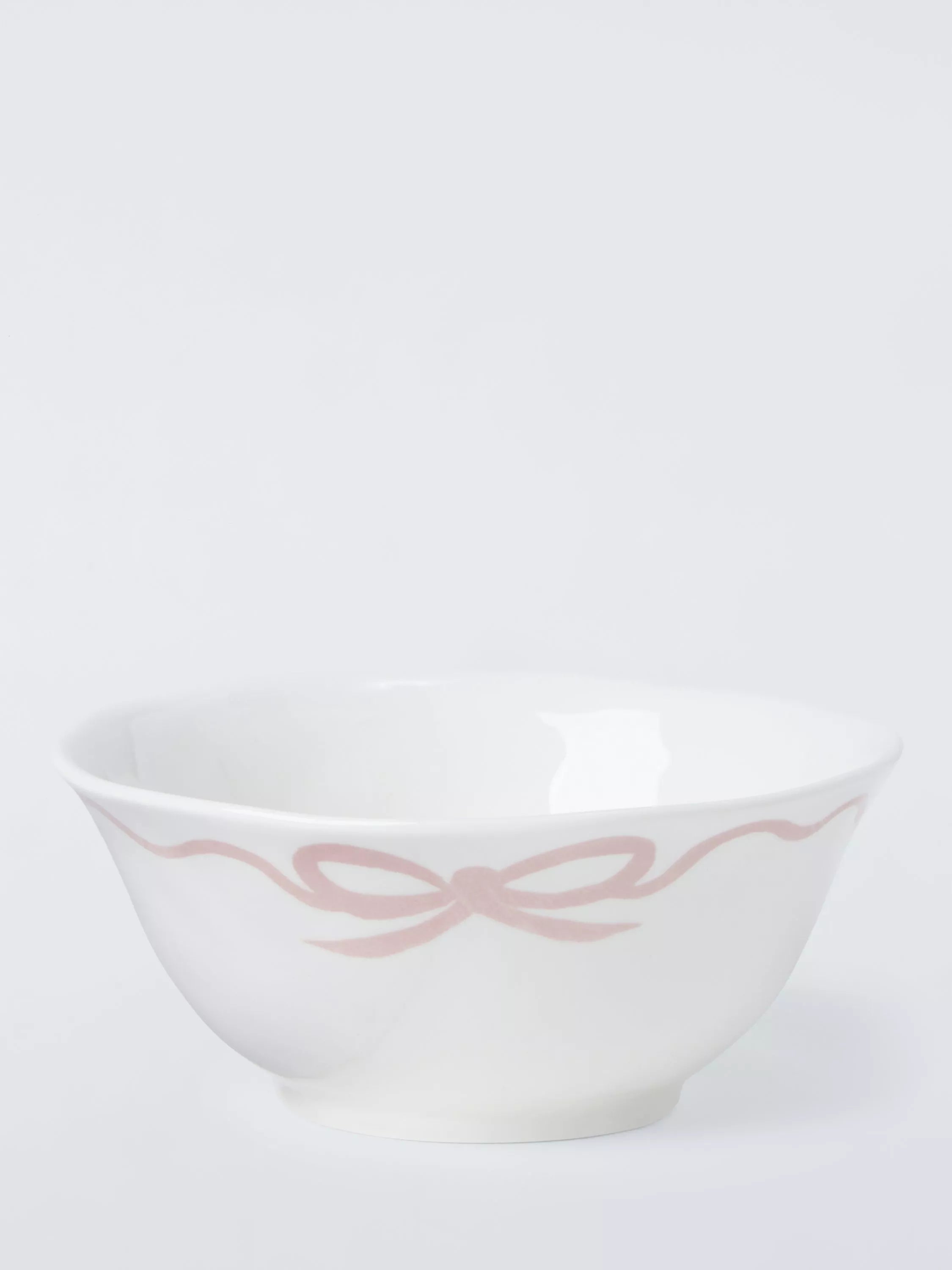 John Lewis pink fine china cereal bowl 15cm (British brand)