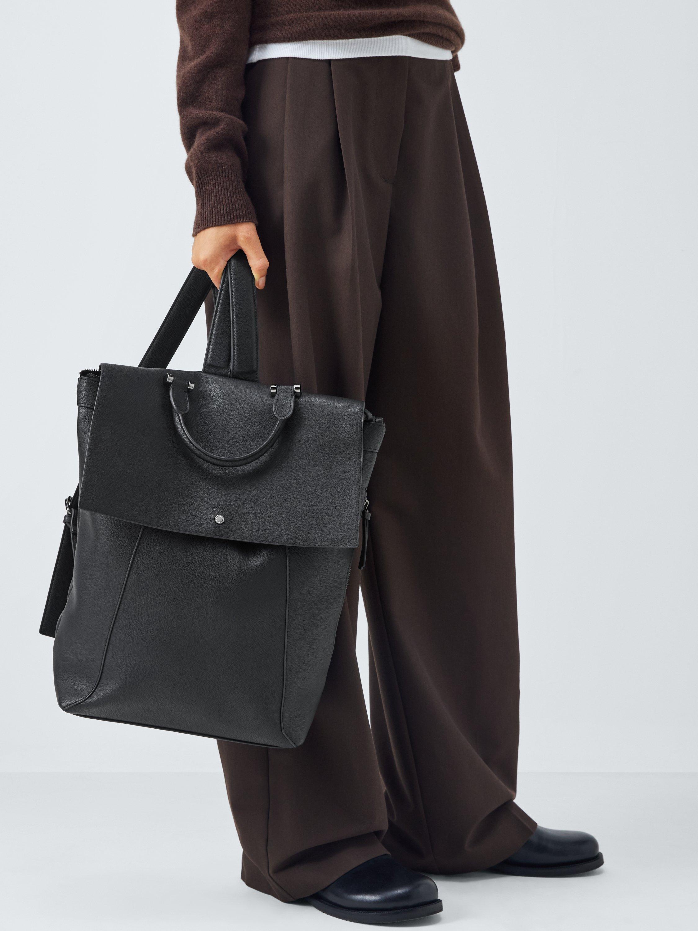 John Lewis Elevated Backpack, 100% recycled polyurethane (British brand)