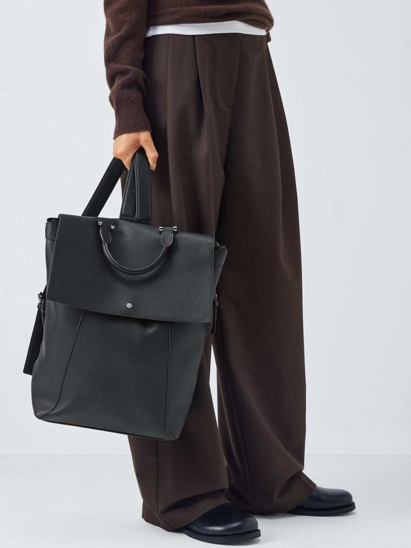 John Lewis Elevated Backpack, 100% recycled polyurethane (British brand)
