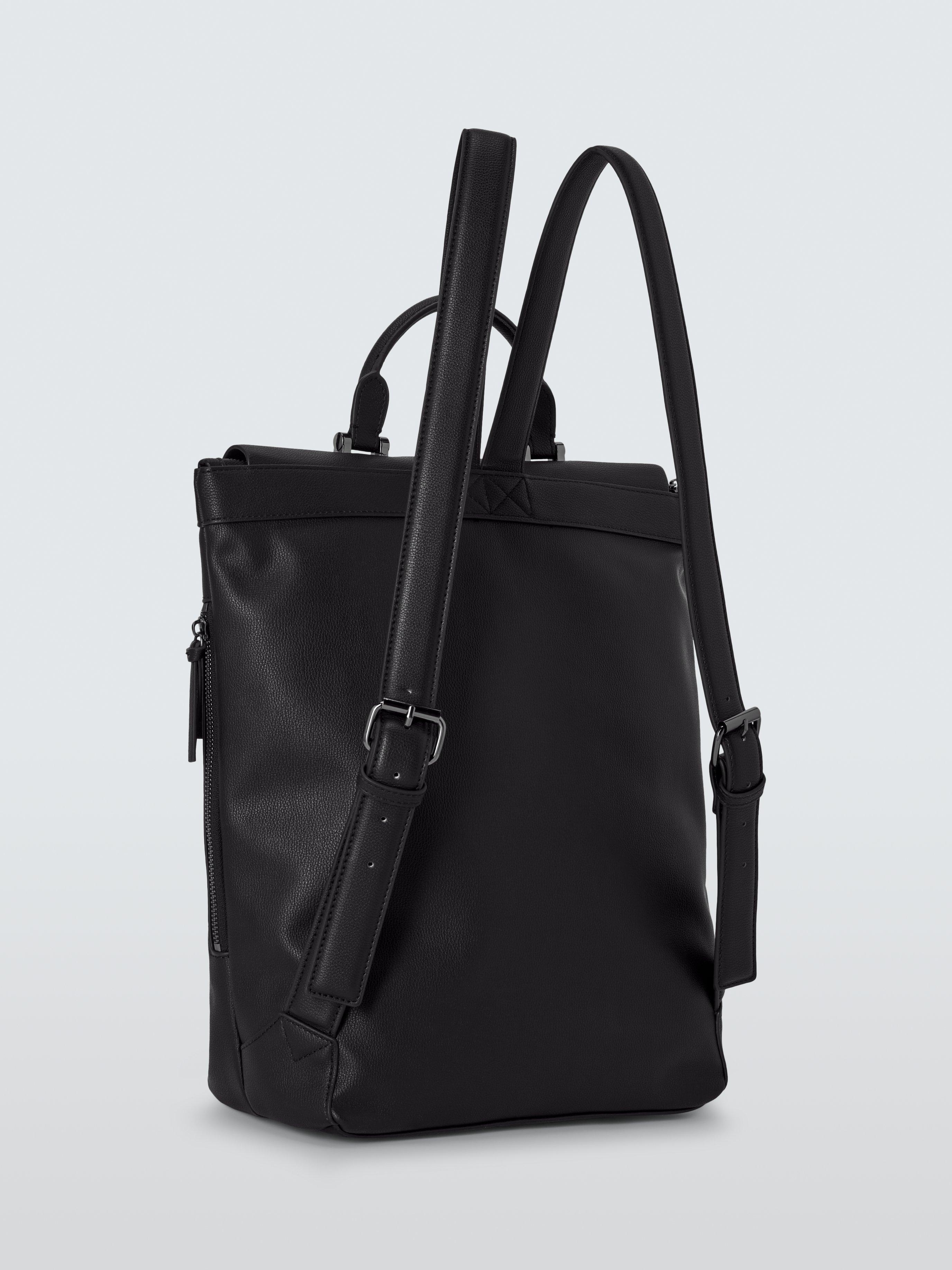 John Lewis Elevated Backpack, 100% recycled polyurethane (British brand)
