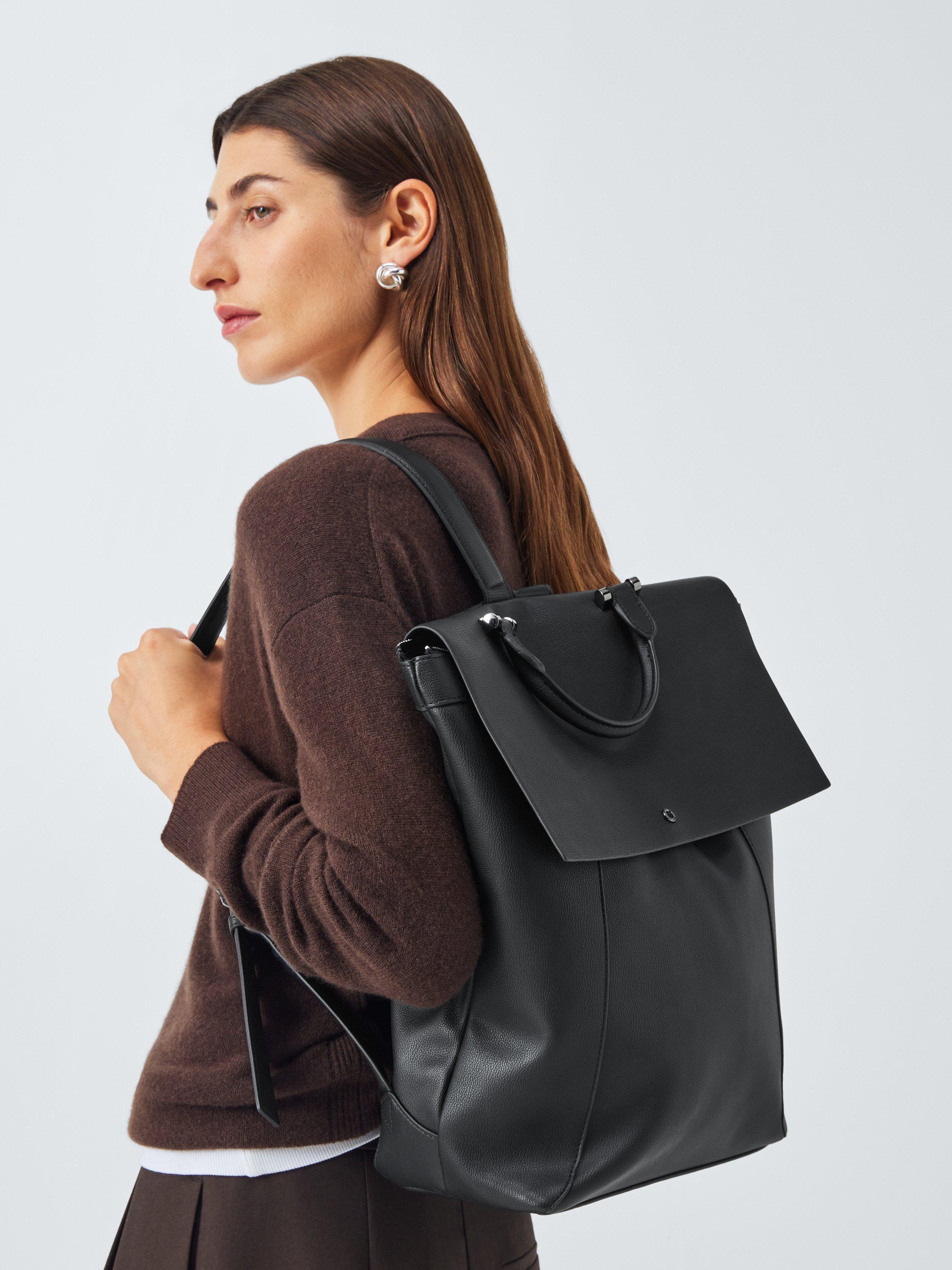 John Lewis Elevated Backpack, 100% recycled polyurethane (British brand)