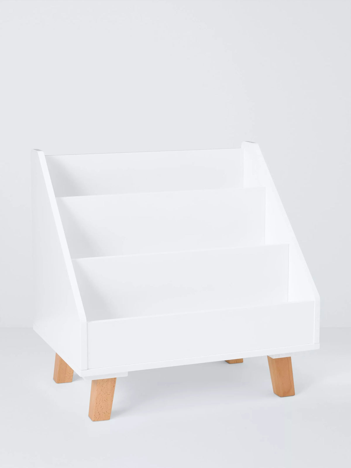 John Lewis Aran white book storage unit - imported from the UK