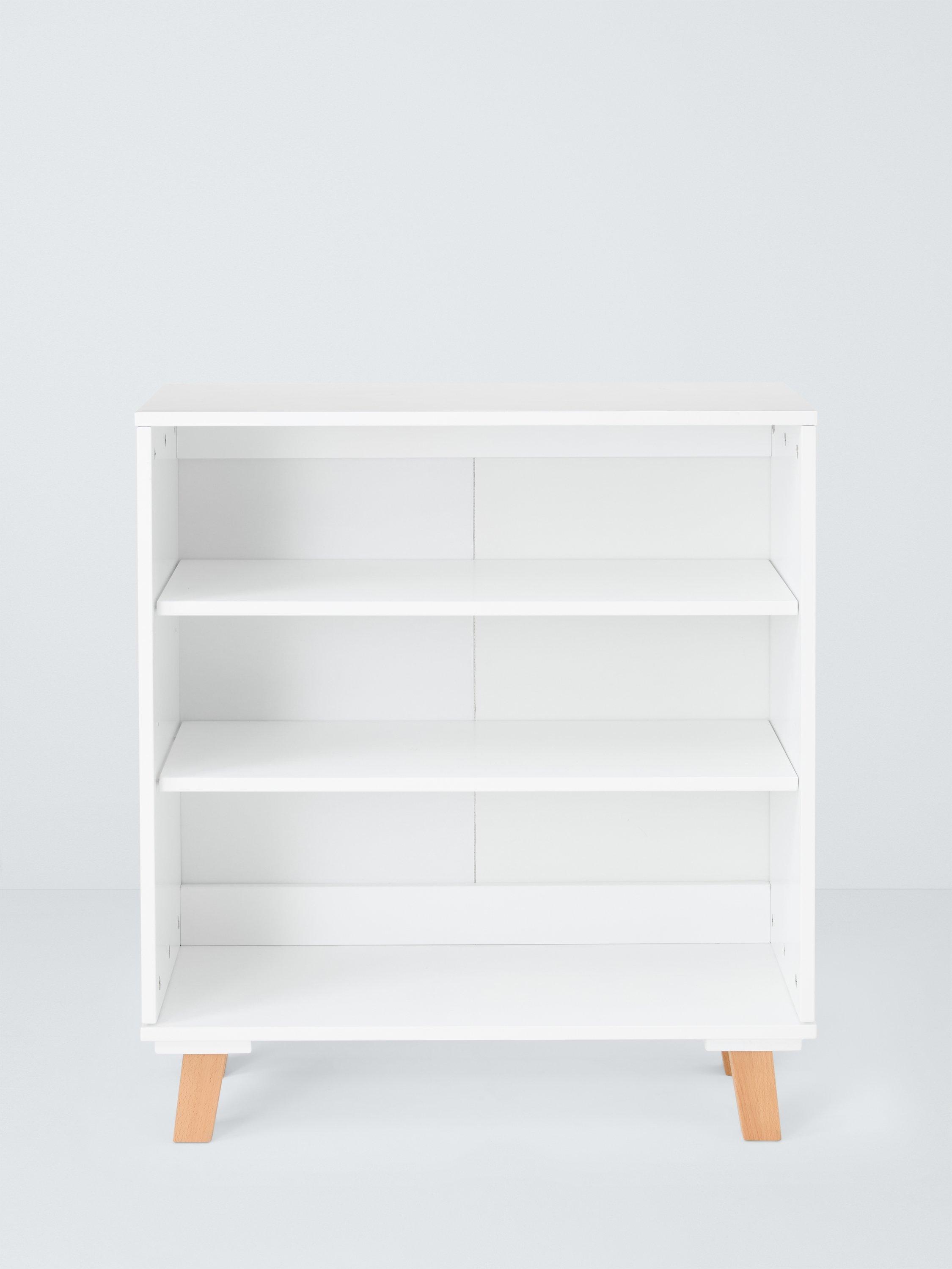 John Lewis Aran low storage unit white H80xW70xD33cm, imported from the UK