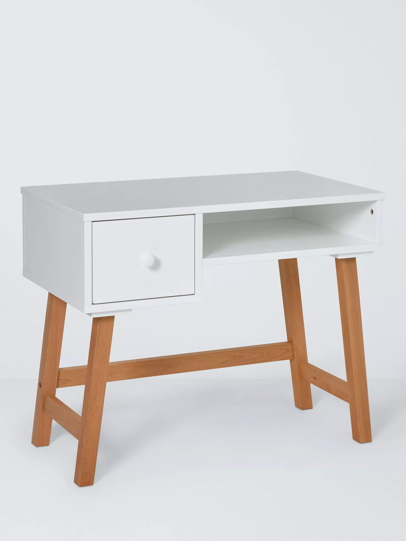 John Lewis Aran white toddler desk (British brand)