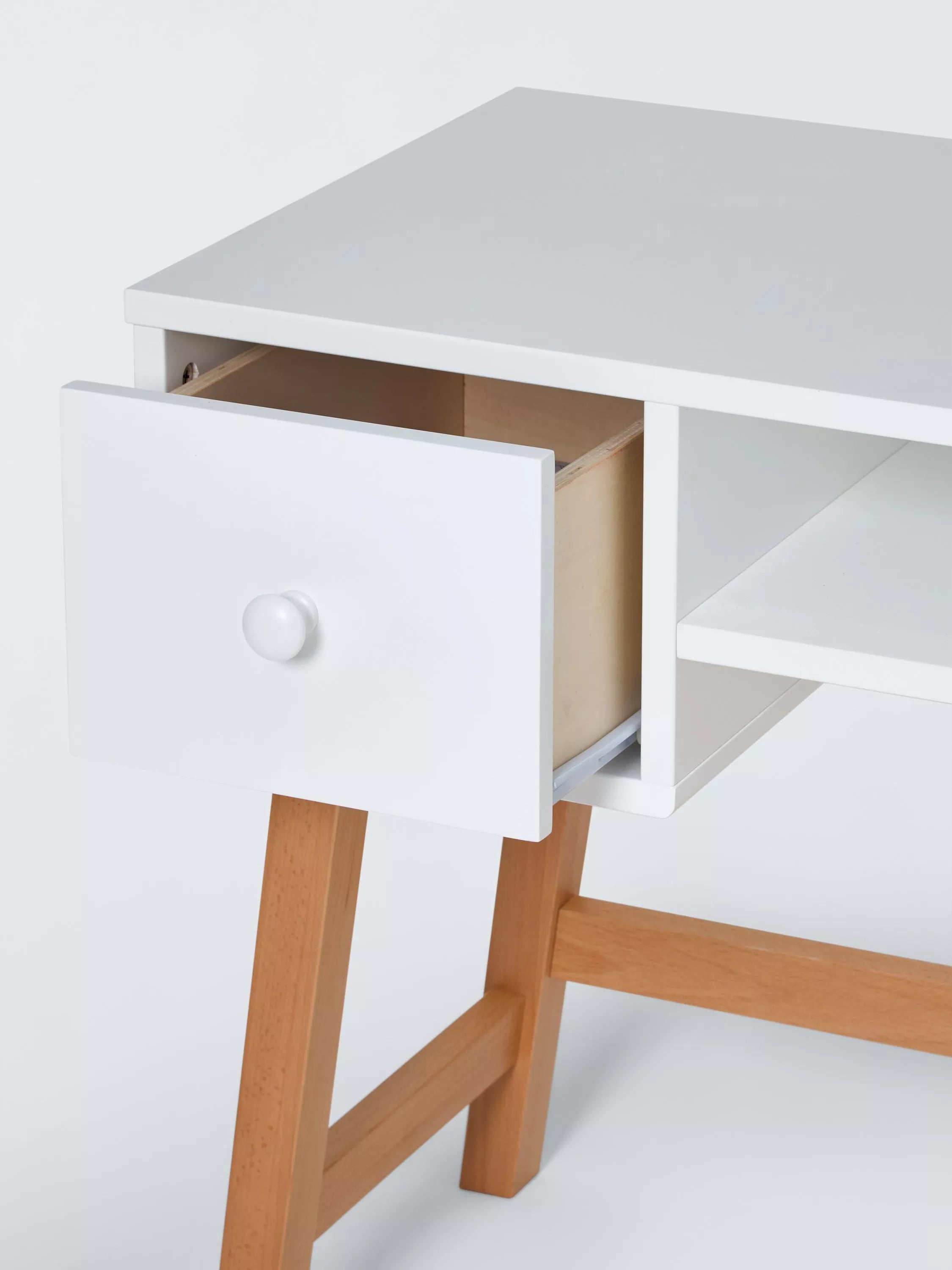 John Lewis Aran white toddler desk (British brand)