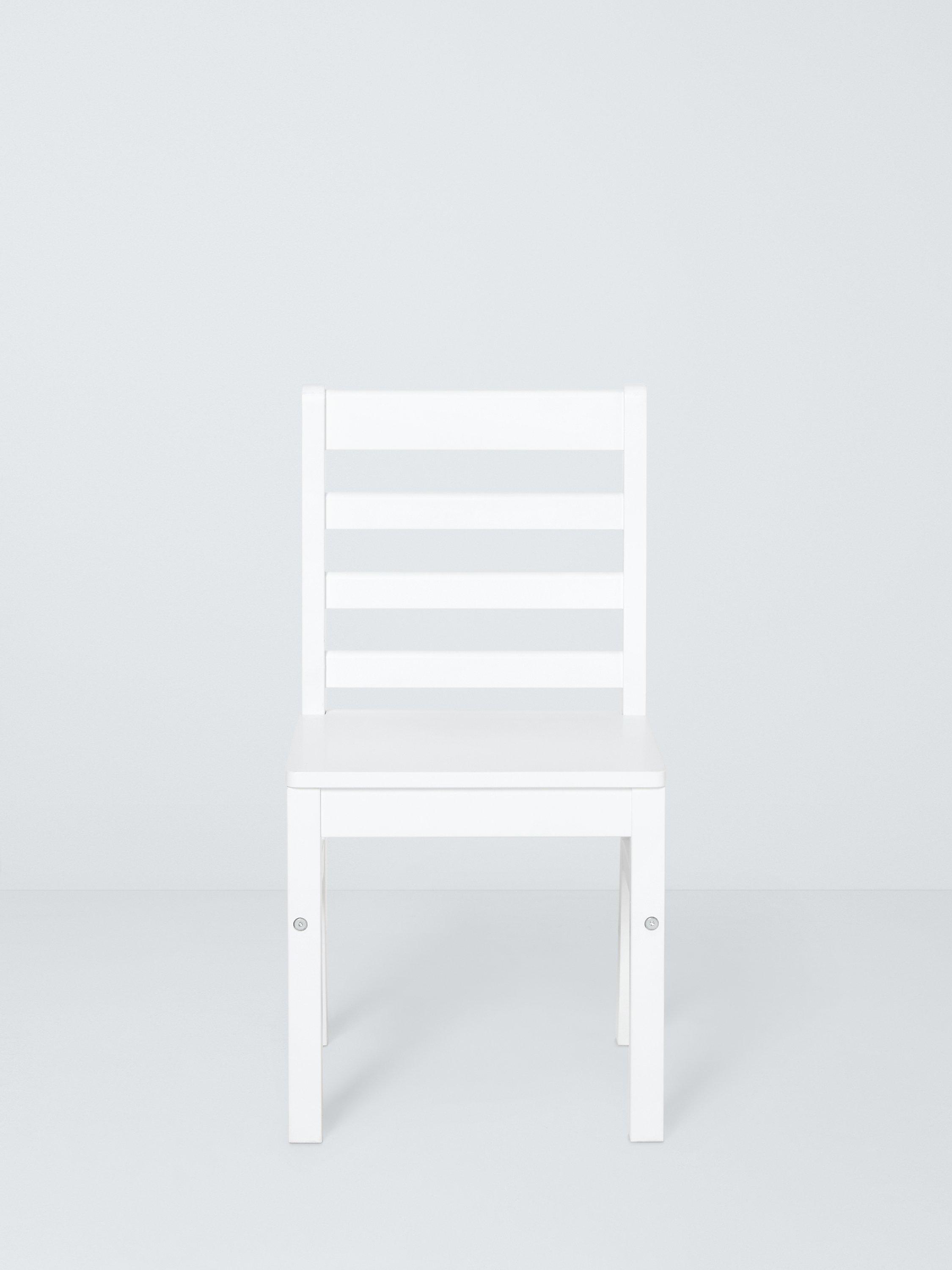 John Lewis Aran toddler chair white, imported from the UK