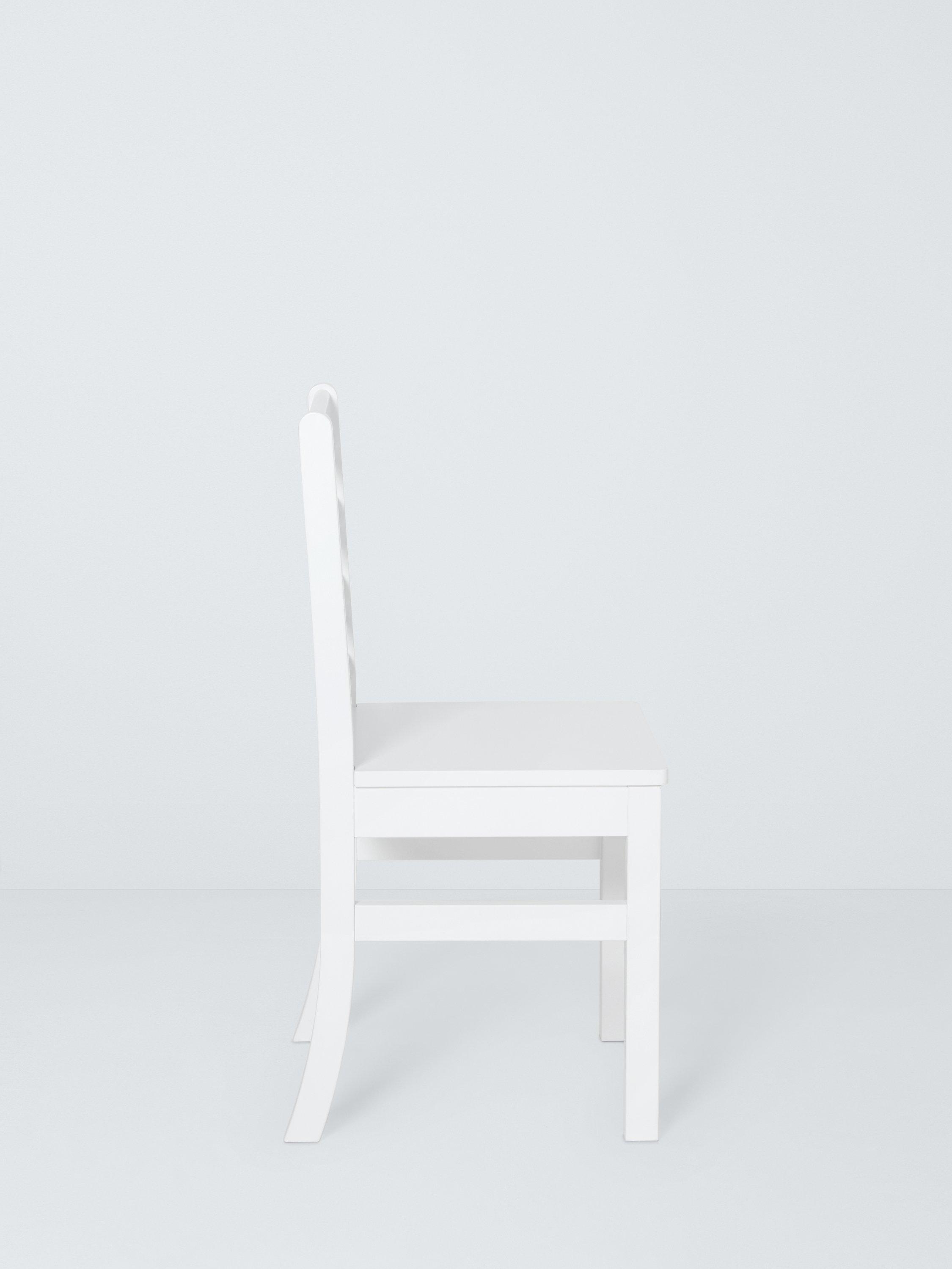 John Lewis Aran toddler chair white, imported from the UK