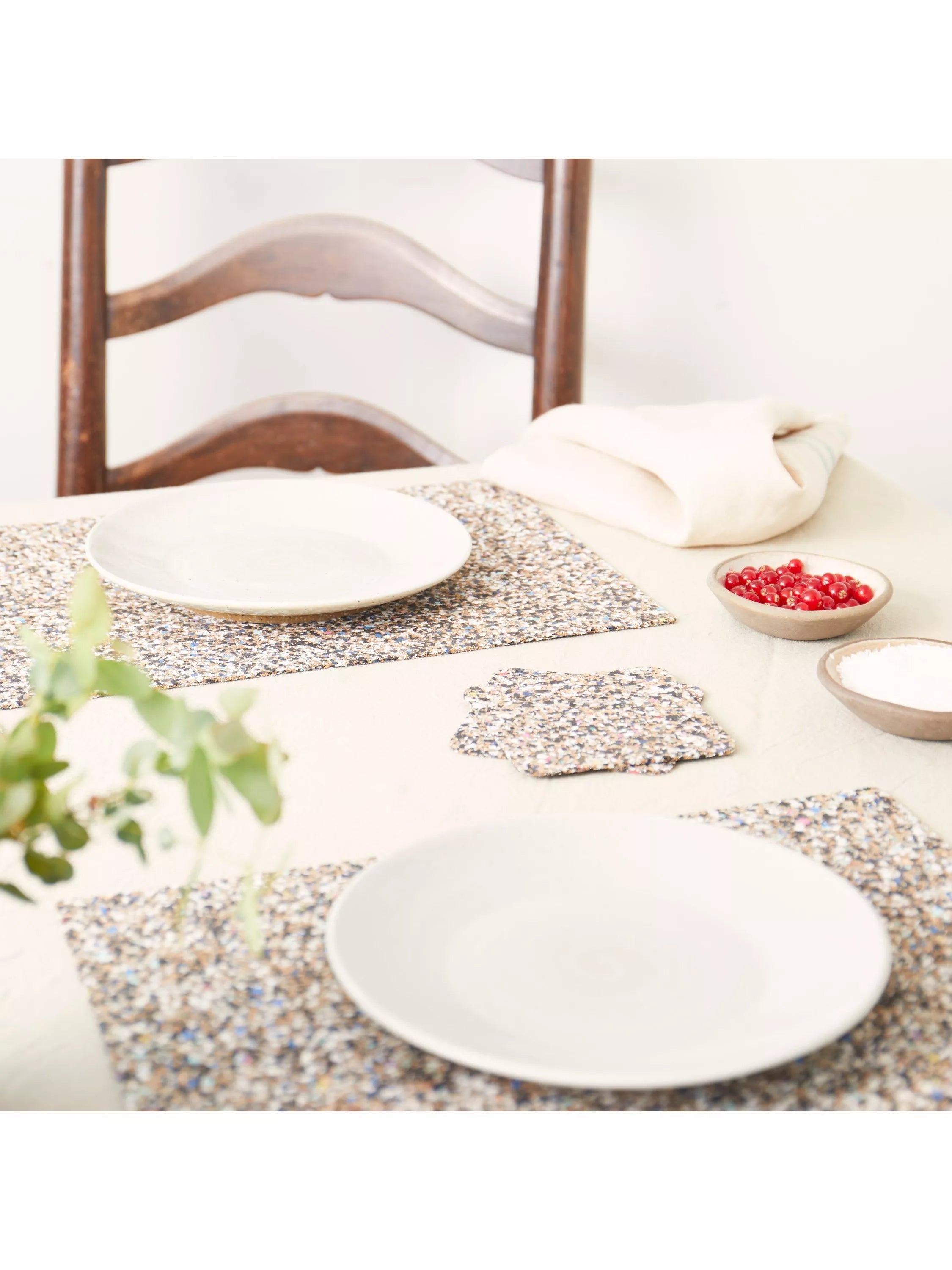 LIGA Beach Clean placemats set of 4 rectangular, imported from the UK