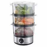 Russell Hobbs 3-tier plastic food steamer 7L (British brand)