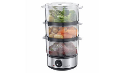 Argos Russell Hobbs 3 Tier Plastic Electric Food Steamer 7 Litre- Buy online at McGrocer