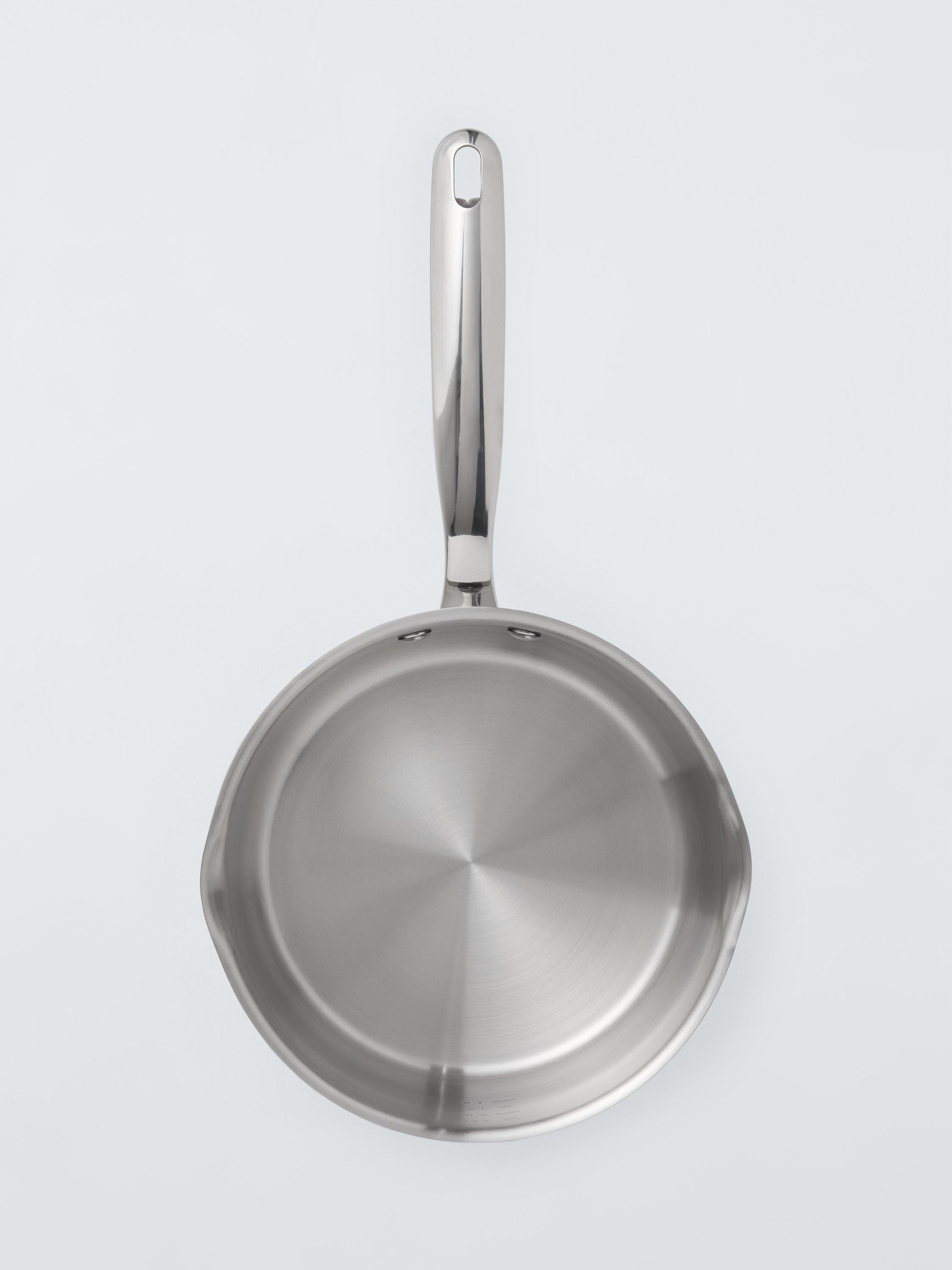 John Lewis 5-piece cookware set induction compatible (British brand)