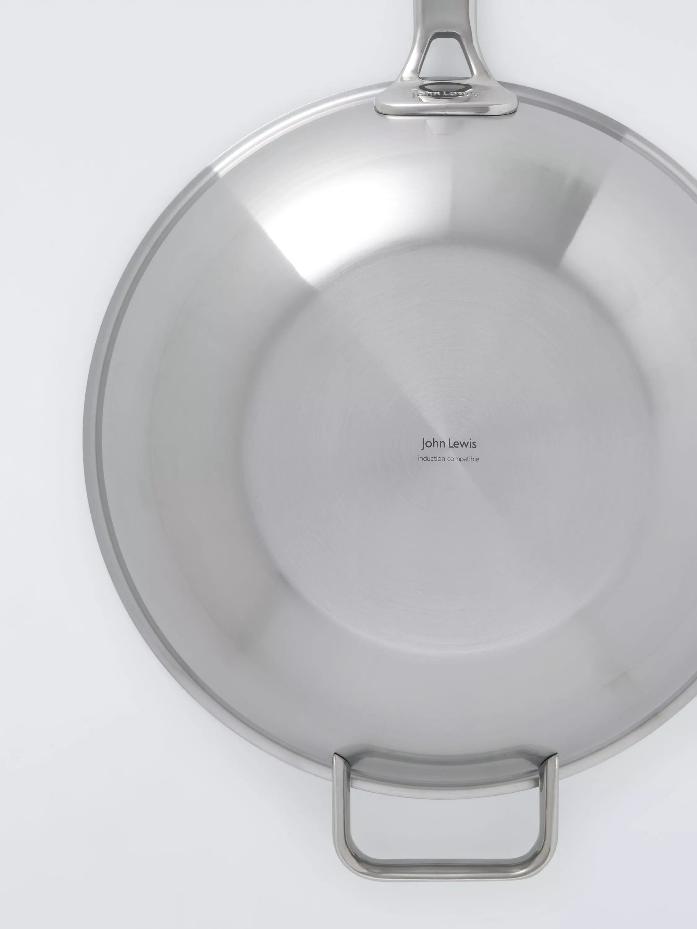 John Lewis uncoated 5-Ply Thermacore wok 30cm, UK version