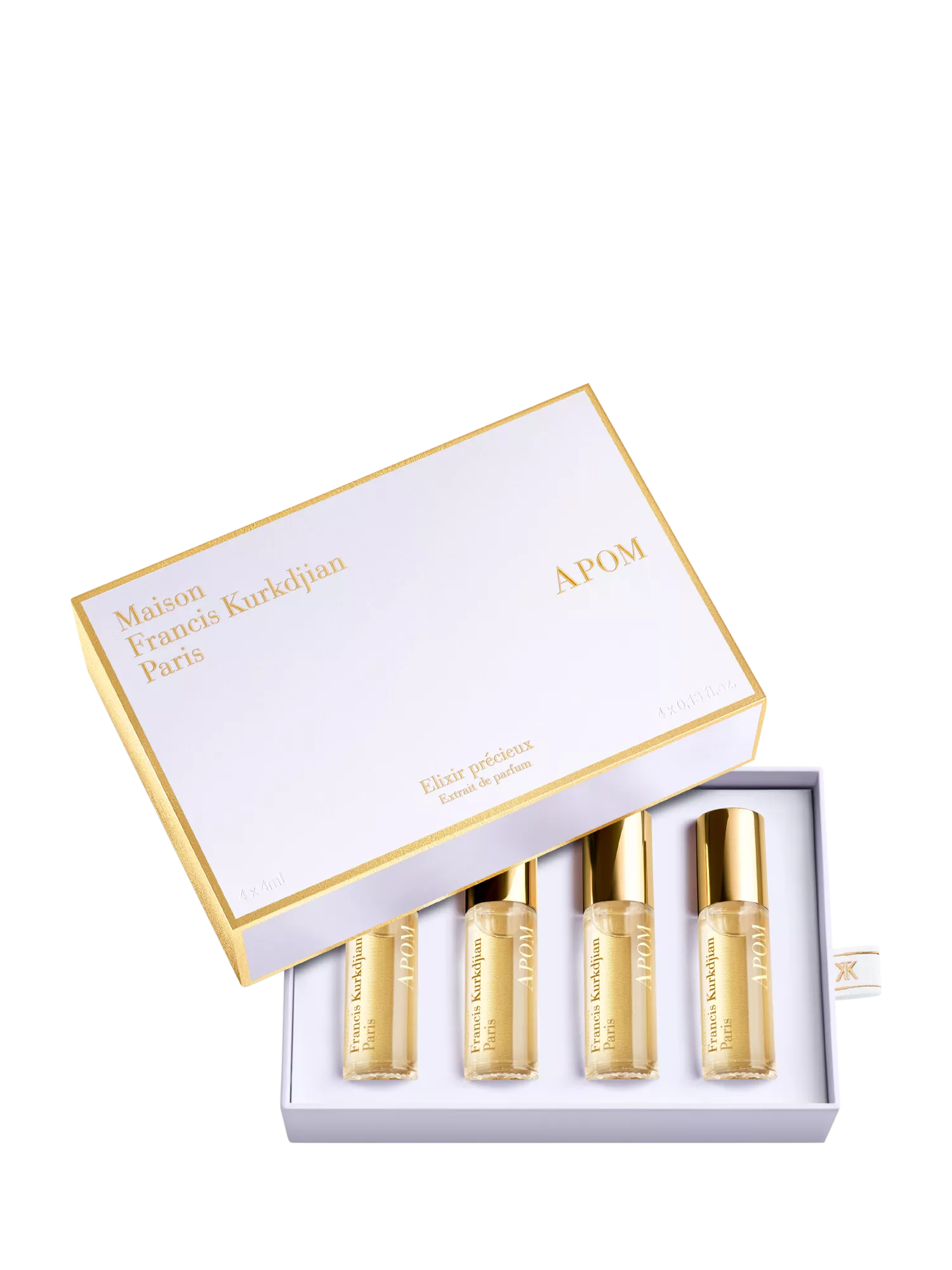 Maison Francis Kurkdjian APOM 4ml roll-on fragrance set (British brand)
