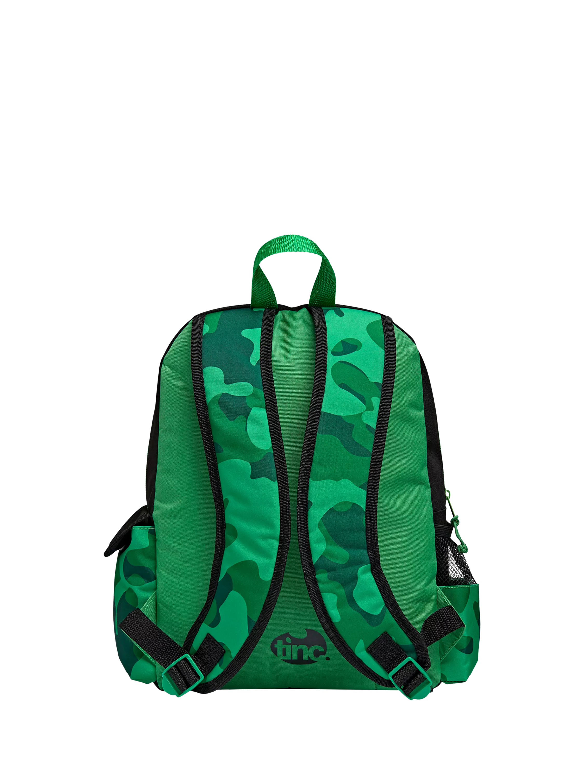 Tinc Kids Hugga Camo backpack green (British brand)