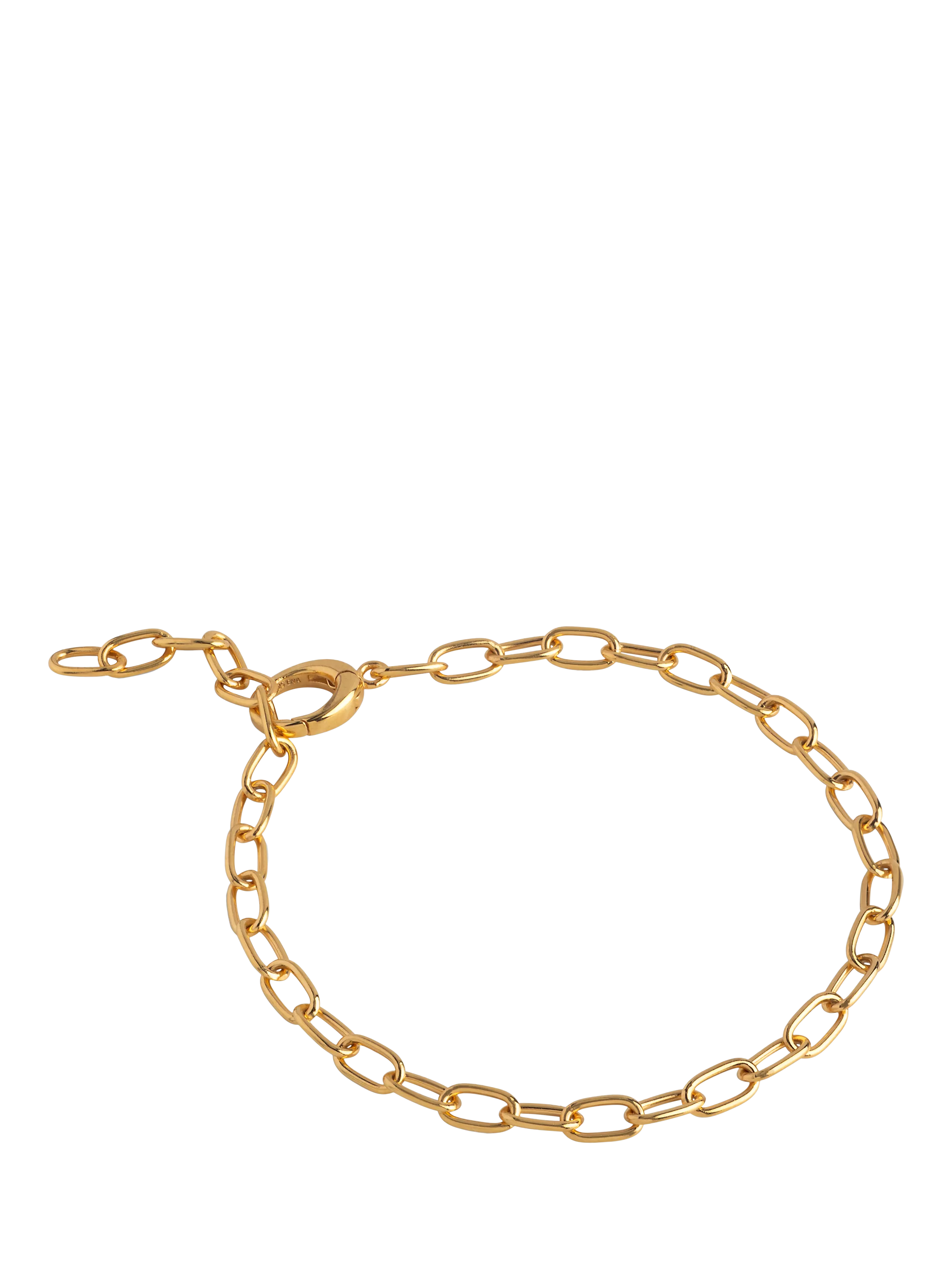 ENAMEL Copenhagen gold charm bracelet medium (British brand)