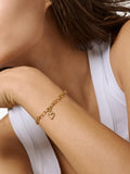 ENAMEL Copenhagen gold heart charm 9mm, imported from the UK
