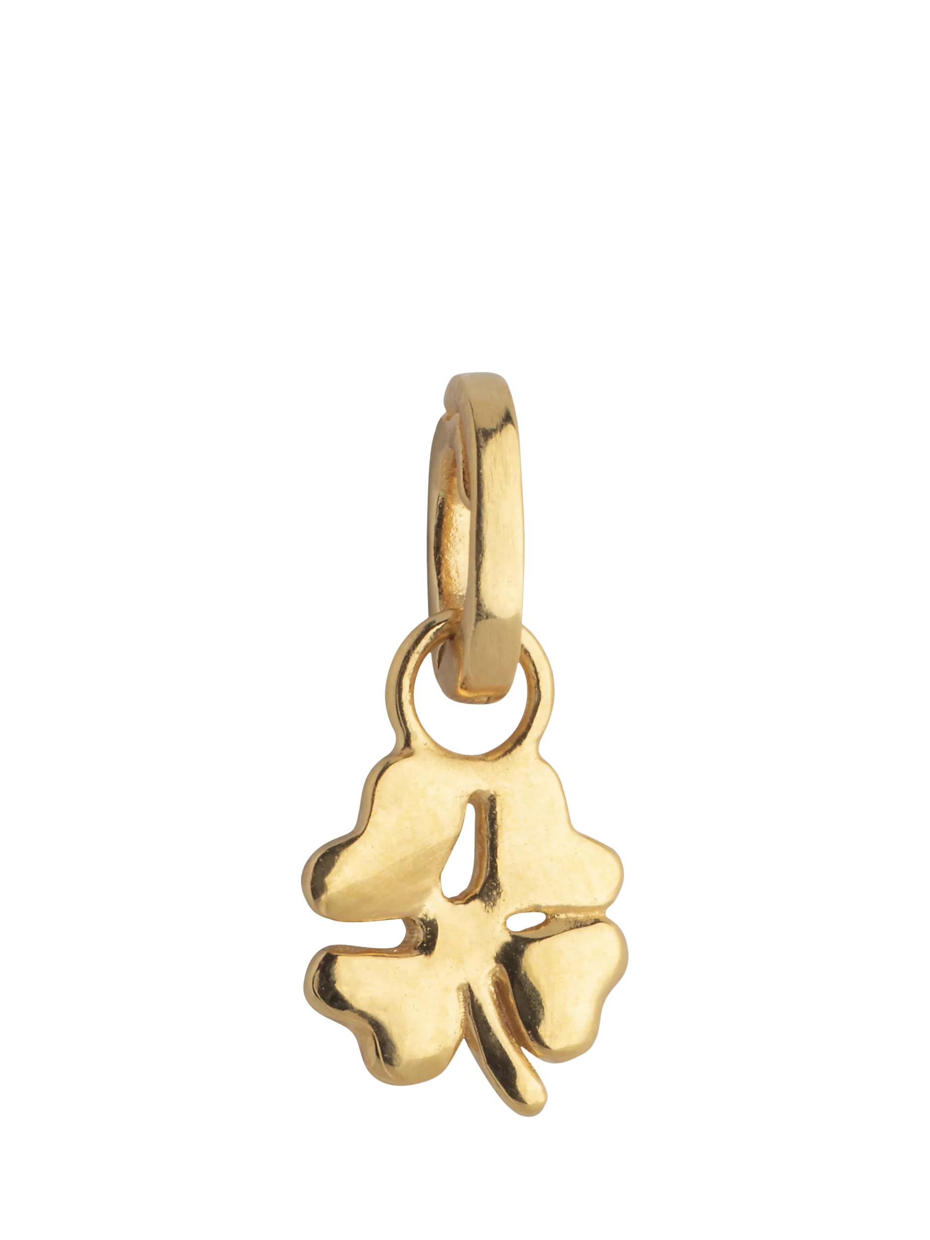 ENAMEL Copenhagen Organic Clover Charm, Gold