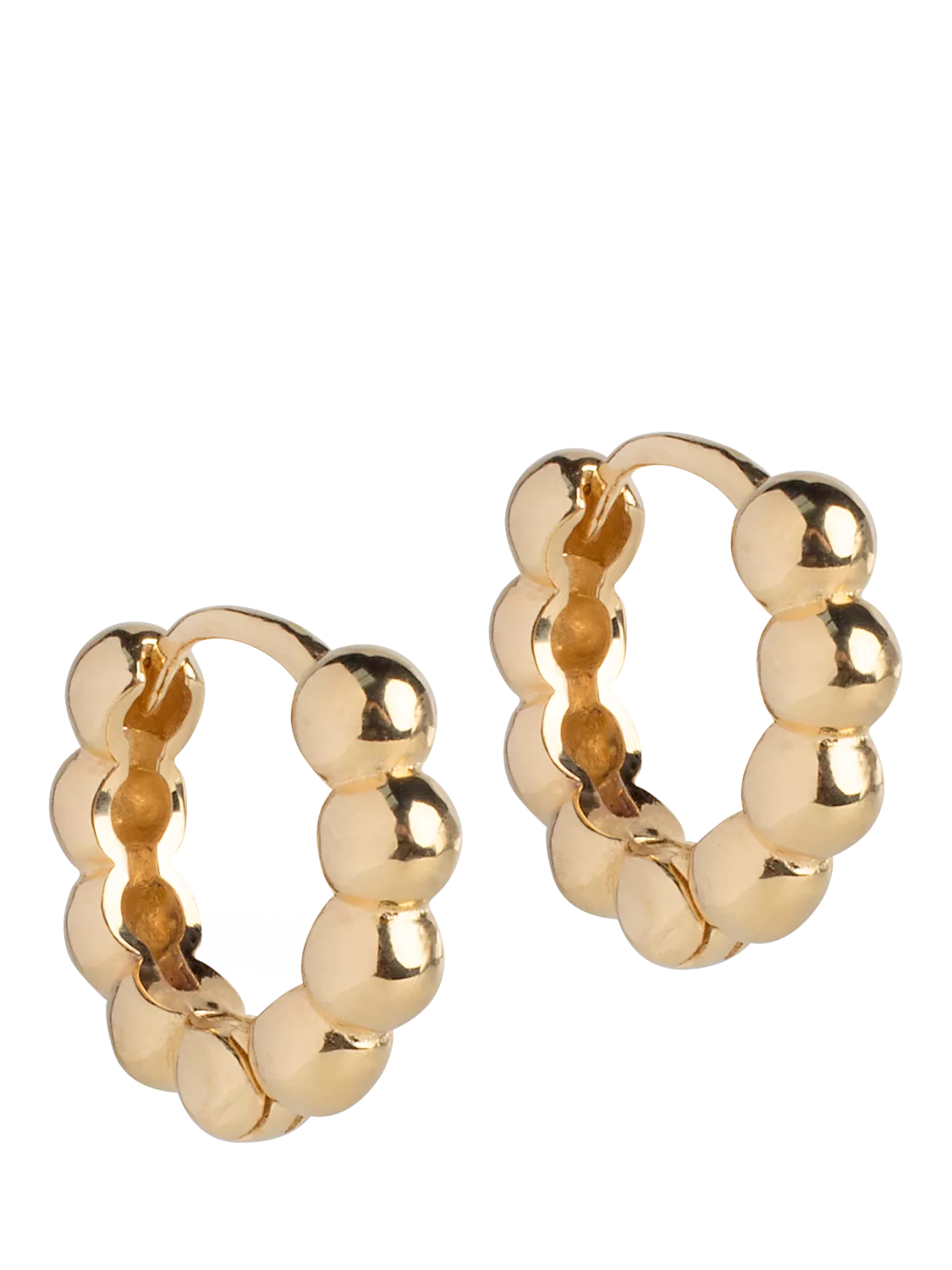 ENAMEL Copenhagen Ball Hoop Earrings