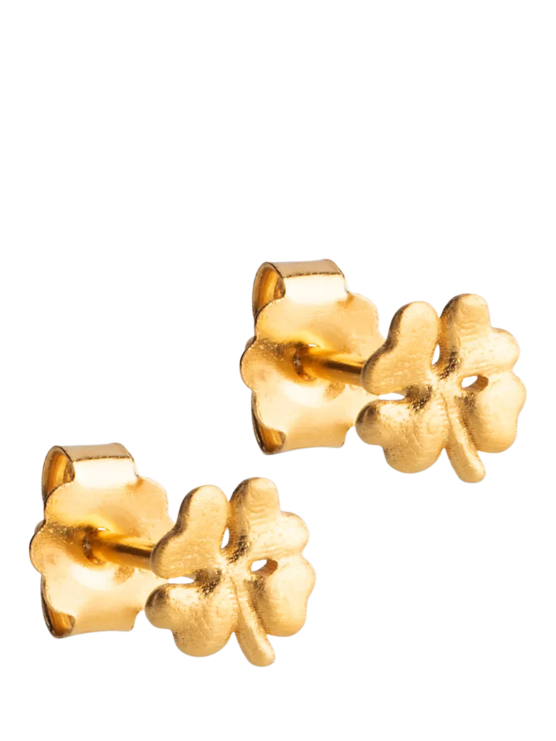 ENAMEL Copenhagen Clover Leaf Stud Earrings