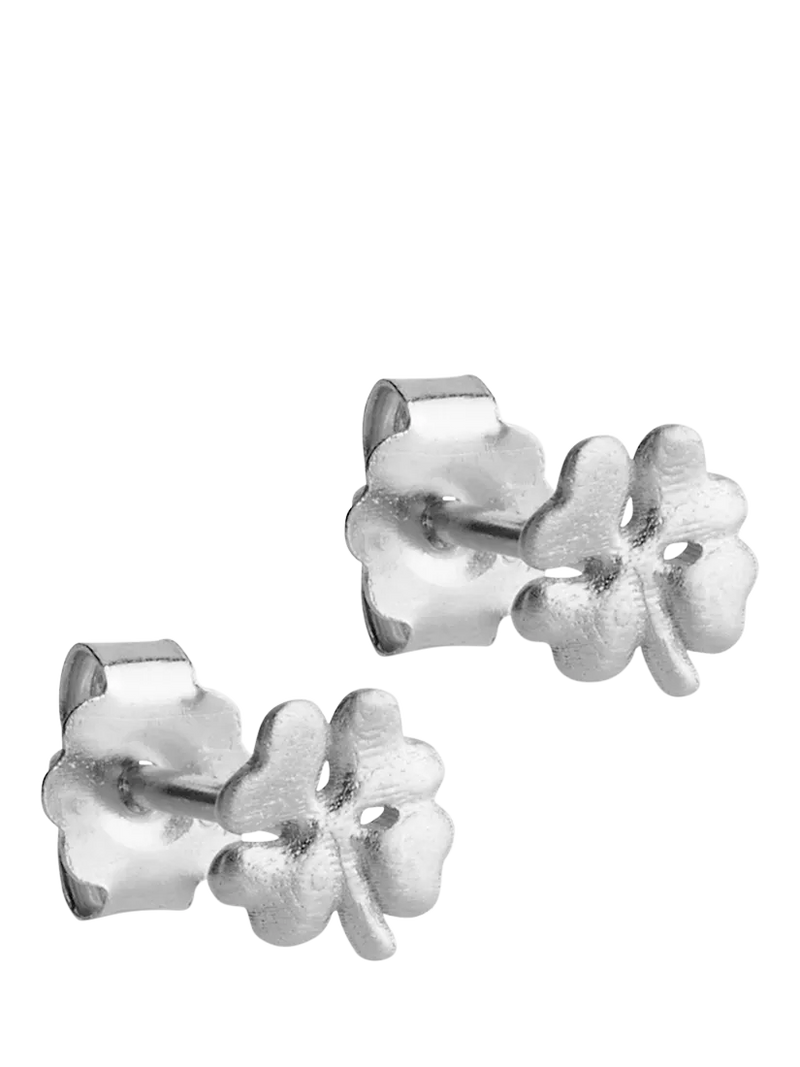 ENAMEL Copenhagen clover leaf stud earrings 5.5mm (British brand)