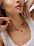 ENAMEL Copenhagen medium charm necklace 50cm (British brand)