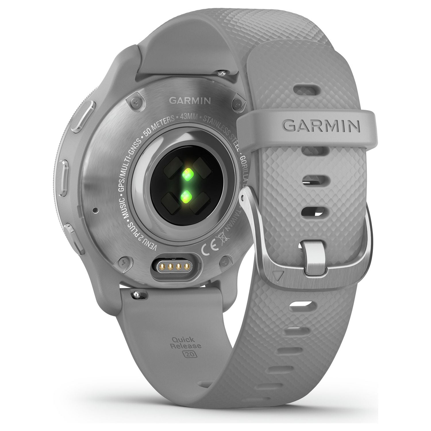 Garmin Venu 2 Plus smart watch in grey steel - British product