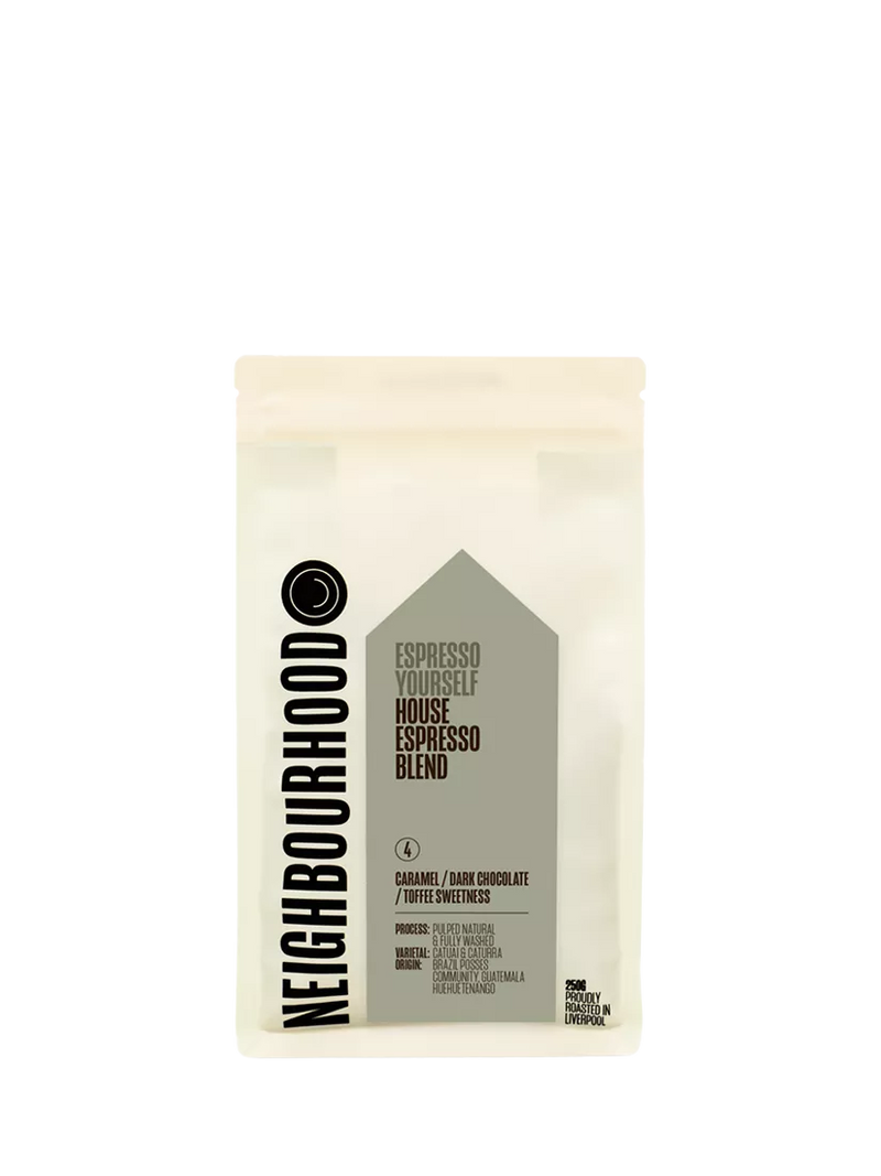 beanz Neighbourhood whole bean coffee 250g, UK version