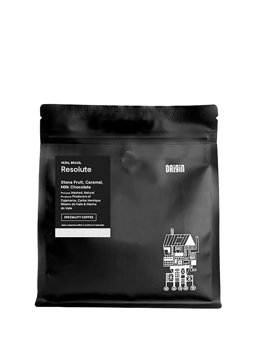 beanz Origin Resolute whole bean coffee 250g, UK version