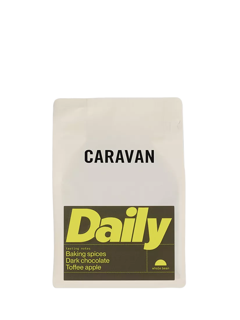 Caravan Coffee The Daily whole bean coffee 200g (British brand)