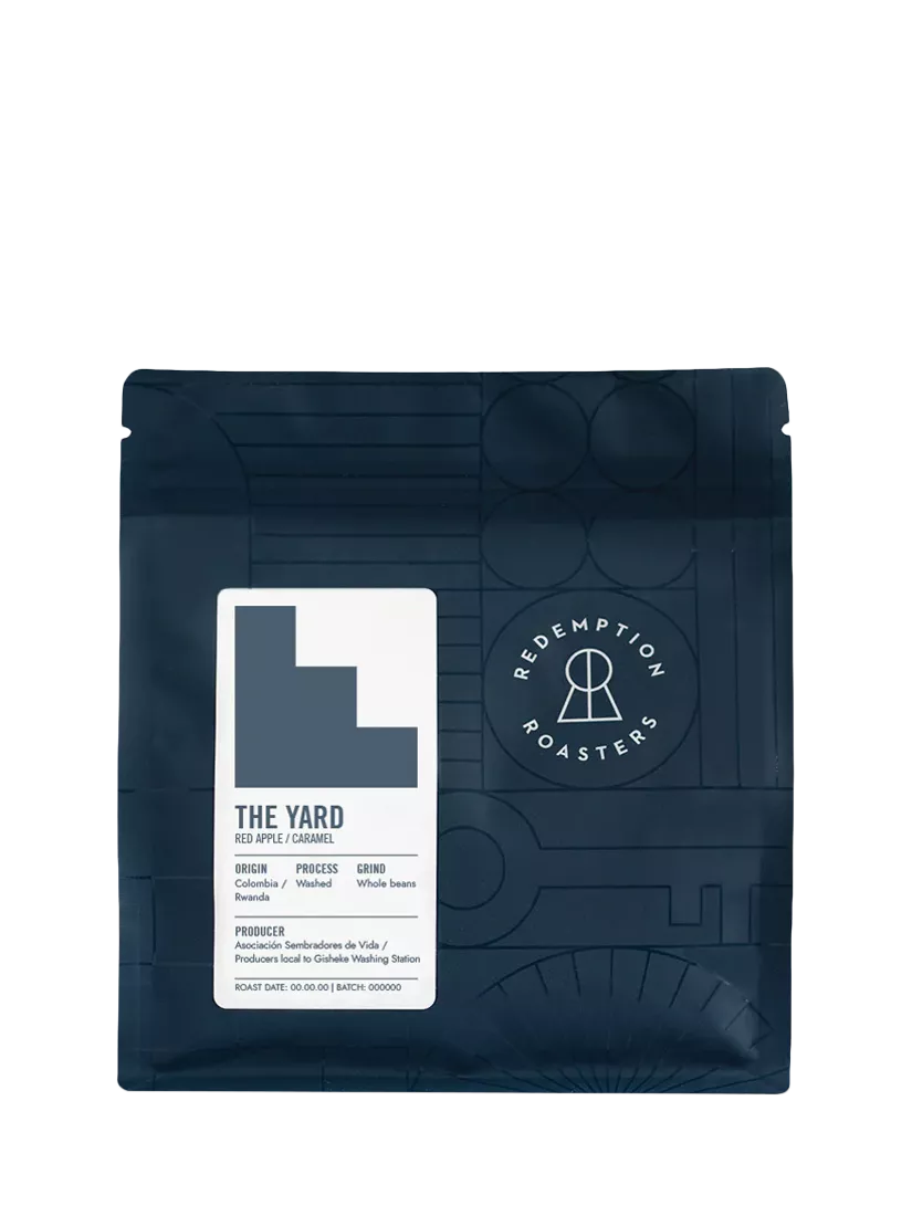 Redemption Roasters The Yard whole bean coffee 250g (British brand)