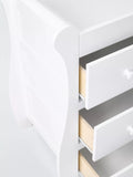 John Lewis Noa changing table dresser in white, imported from the UK