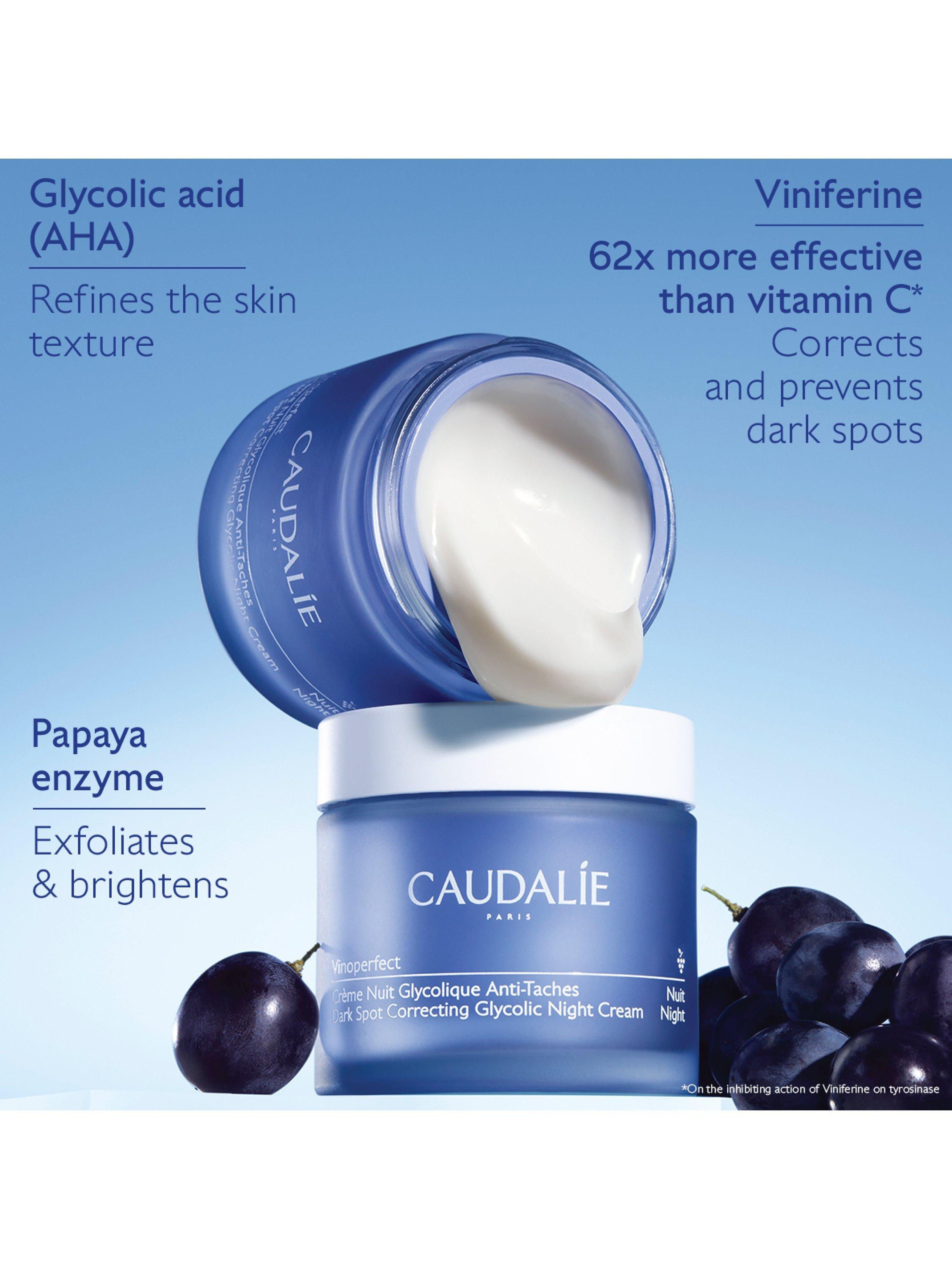 Caudalie Vinoperfect brightening glycolic night cream 50ml, imported from the UK