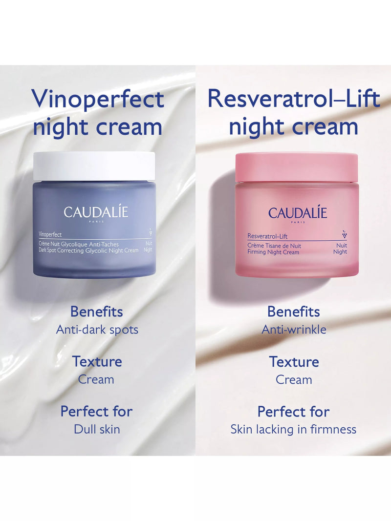 Caudalie Vinoperfect night cream 50ml, imported from the UK
