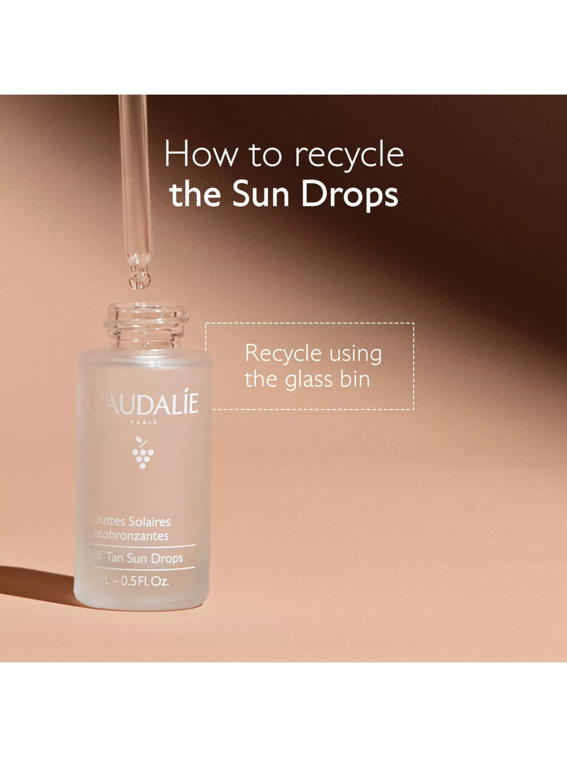 Caudalie self-tan drops Vinobronze 15ml, imported from the UK