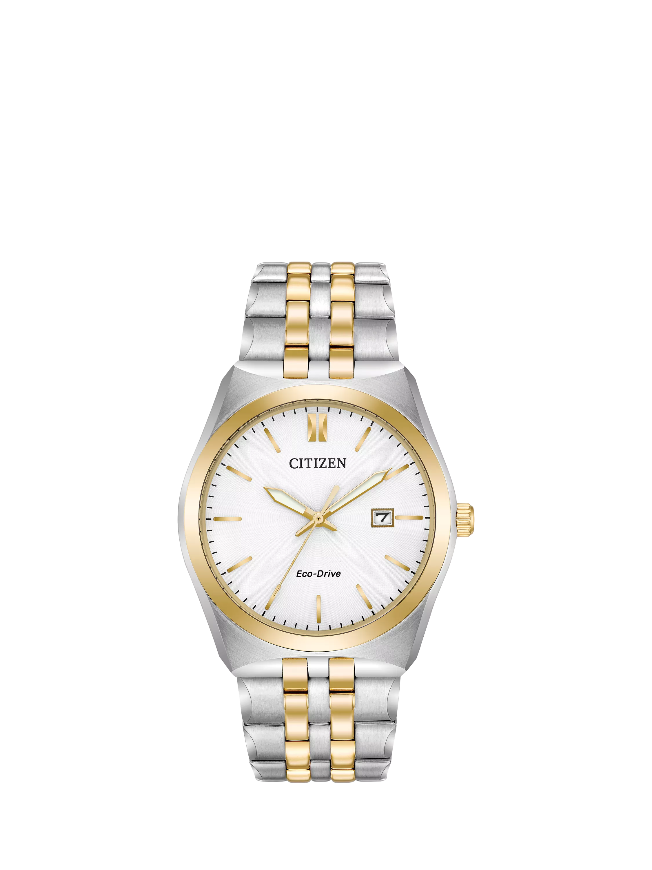 Citizen Corso men's watch white dial date window (British brand)