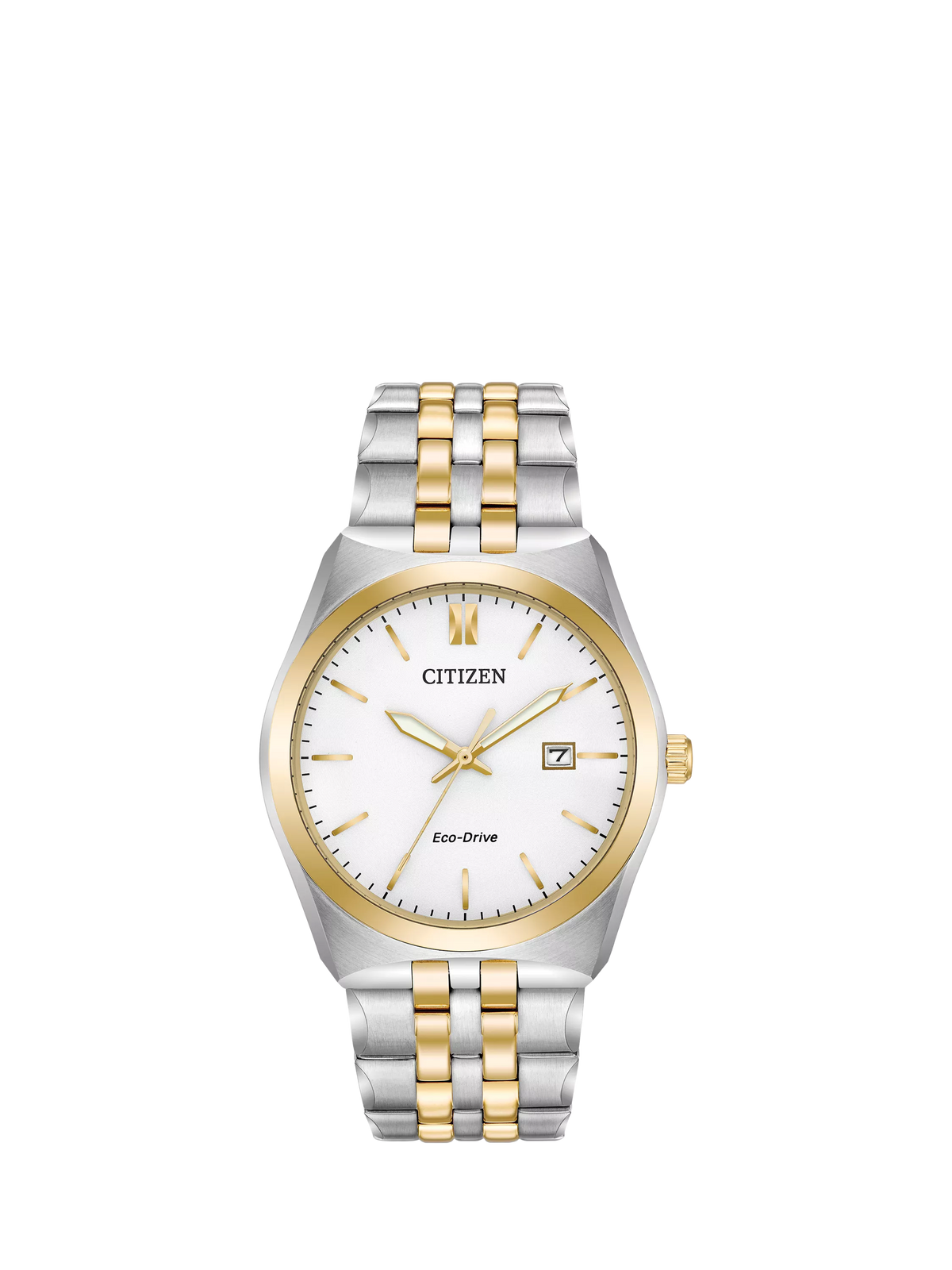 Citizen Corso men's watch white dial date window (British brand)