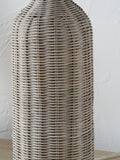 Pacific Anika woven rattan table lamp, UK version