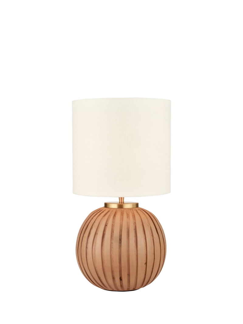 Pacific Ezekiel Terracotta Table Lamp