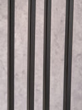 Pacific metal table lamp with linen shade 86cm, imported from the UK