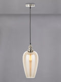 Pacific Clio Long Glass Shade Pendant Ceiling Light