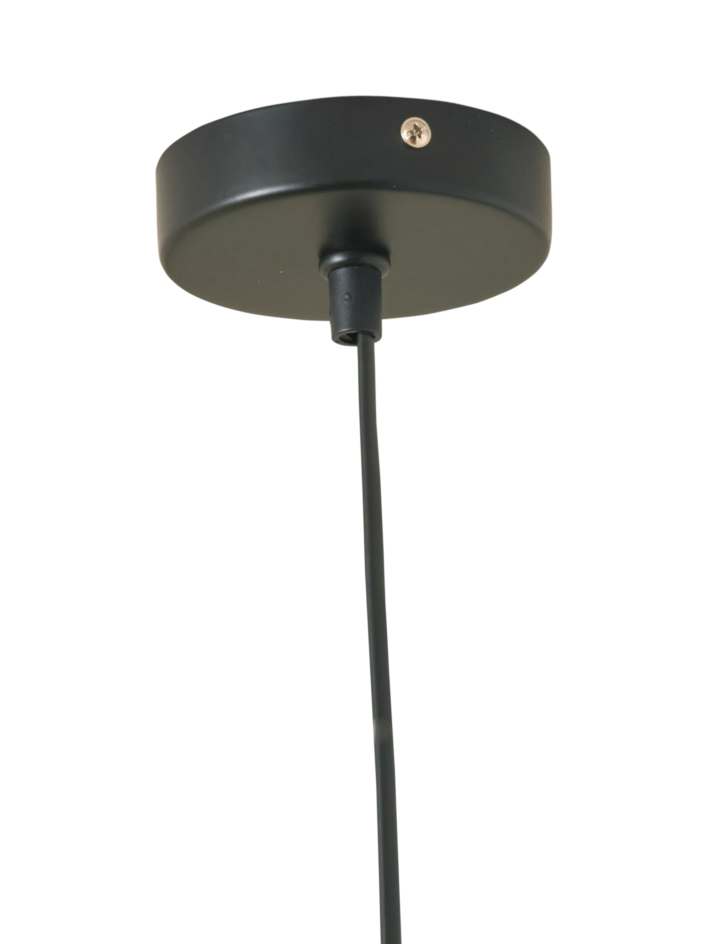 Pacific woven rattan pendant ceiling light black 39cm - British product