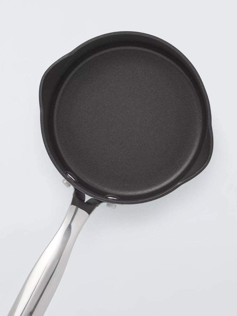 John Lewis non-stick milk pan 14cm, imported from the UK