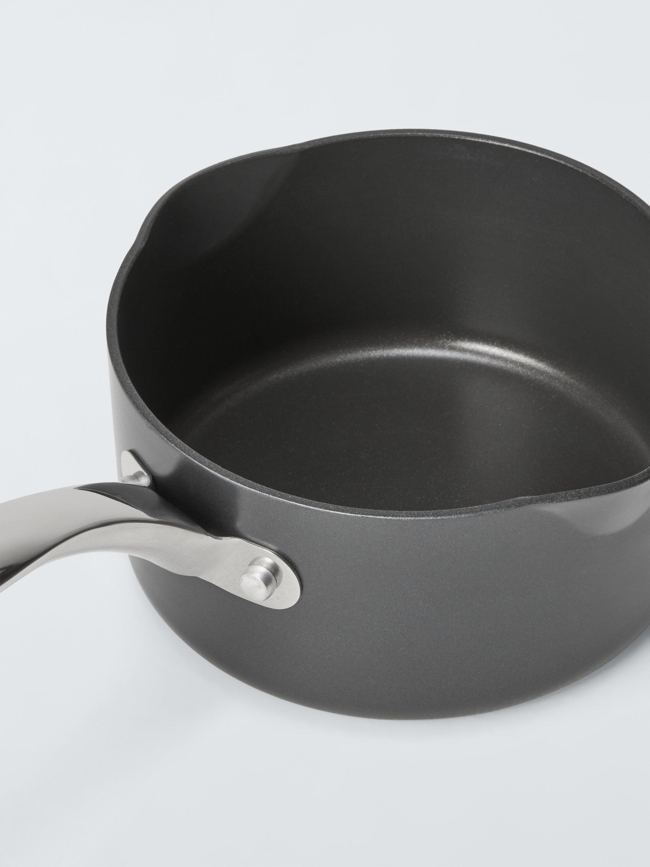 John Lewis non-stick milk pan 14cm, imported from the UK
