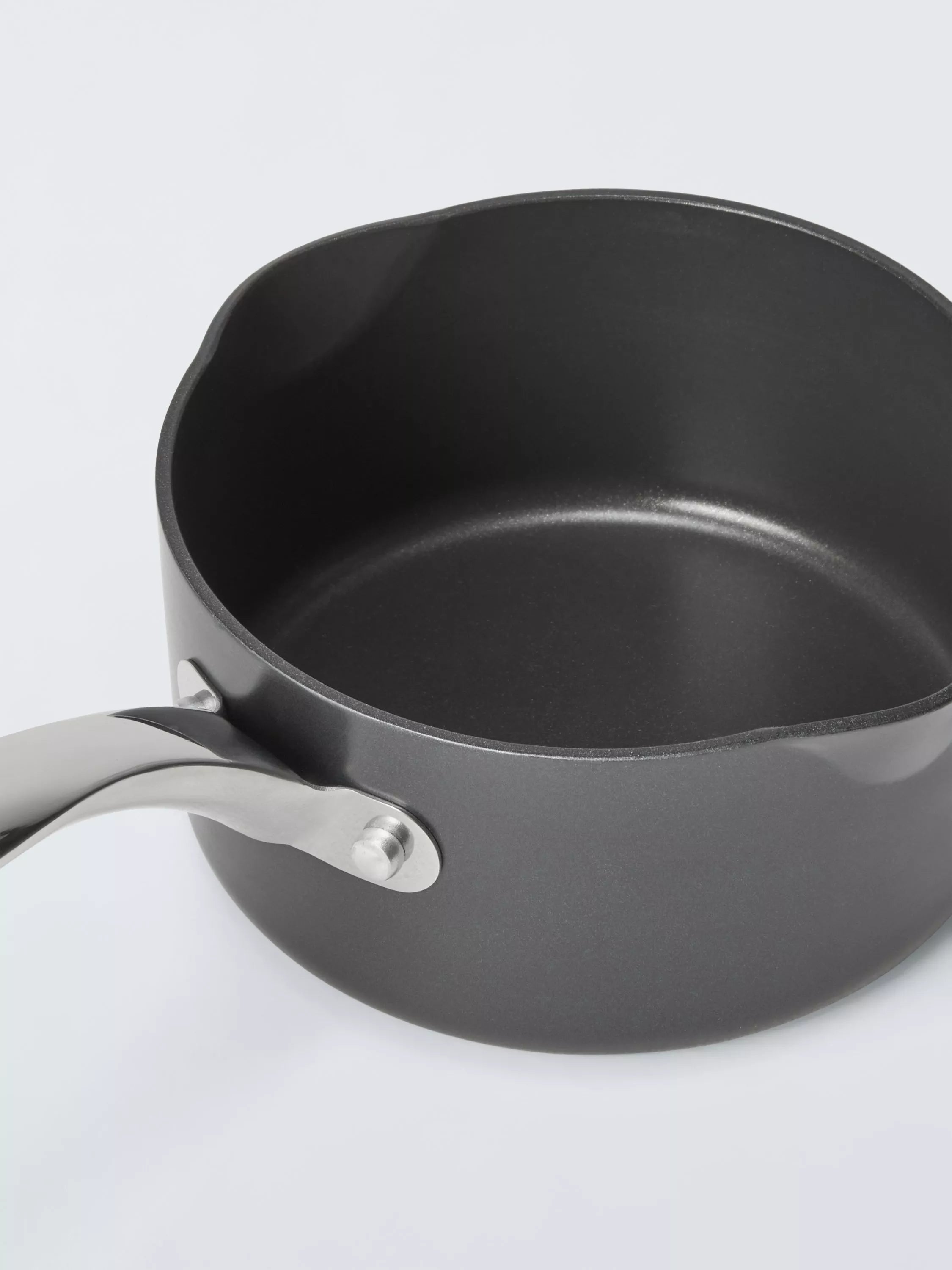 John Lewis non-stick milk pan 14cm, imported from the UK
